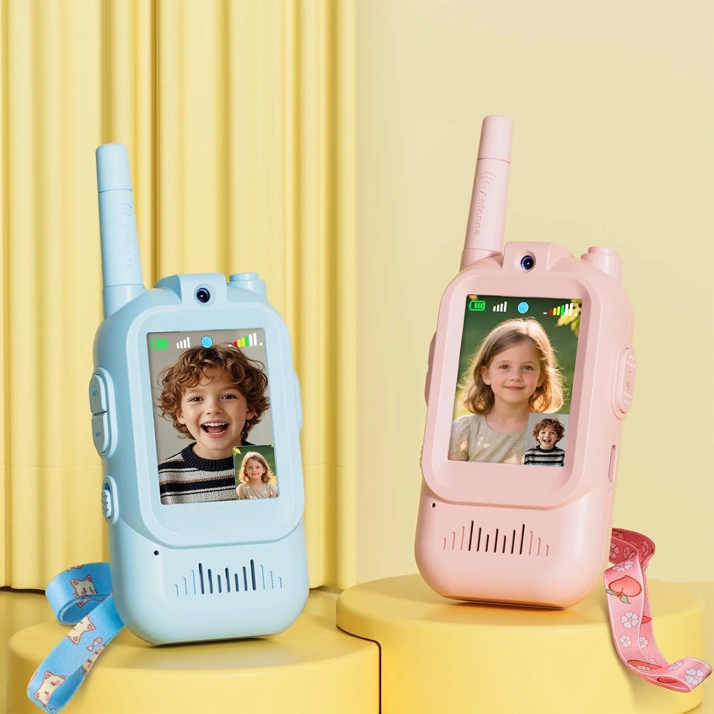 KidiTalk™: HD Video Walkie Talkies (2-pack)
